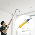 thumbnail image 3 of Unique Bargains Fit 2 Inch Roller Covers 15.7' Length Plastic Handle Paint Roller Frame, 3 of 5