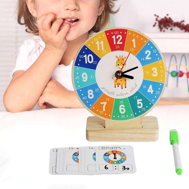 Coogam Jouets en Bois Tri Horloge Enseignement Heure Chiffres Blocs Casse-Tête Empilage Trieur Casse-Tête Montessori Apprentissage Précoce Jouet Éducatif Cadeau pour Enfants de 1 An Coogam Jouets en Bois Tri Horloge Enseignement Heure Chiffres Blocs Casse-Tête Empilage Trieur Casse-Tête Montessori Apprentissage Précoce Jouet Éducatif Cadeau pour Enfants de 1 An