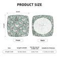 thumbnail image 6 of Gaeub Hand Drawn Chickens Square Chair Seat Cushion Cover,Wear-Resistant Chair Seat Cover, Household Chair Essentials,Anti-Scratch, 6 of 9