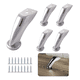 thumbnail image 3 of Patas Para Sofá Mueble Cama Curvas Cromo C/tornillos 4 Pzas PLATA, 3 of 4