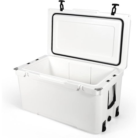 REDCAMP Hard Cooler, 45/55/75/115QT Pratable Rotomolded Cooler High Performance Ice Chest, Keeping Ice Cold for 3-5 Days