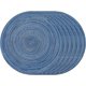thumbnail image 3 of Juego de 8 manteles individuales trenzados redondos de 15.0 in para mesa de comedor, cocina, manteles antideslizantes lavables (azul, 8 unidades), 3 of 5