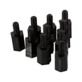 thumbnail image 3 of 100pcs M3 Plastic Nylon Screws Hex Column Standoff Male Female Spacer M2/M3/M4 Hex Nut Set Assortment Kit for PCB Motherboard PC, 3 of 6