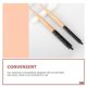 thumbnail image 4 of 2pcs Small Hair Curling Comb Female Rolling Brush Wooden Handle Hair Styling Comb, 4 of 4