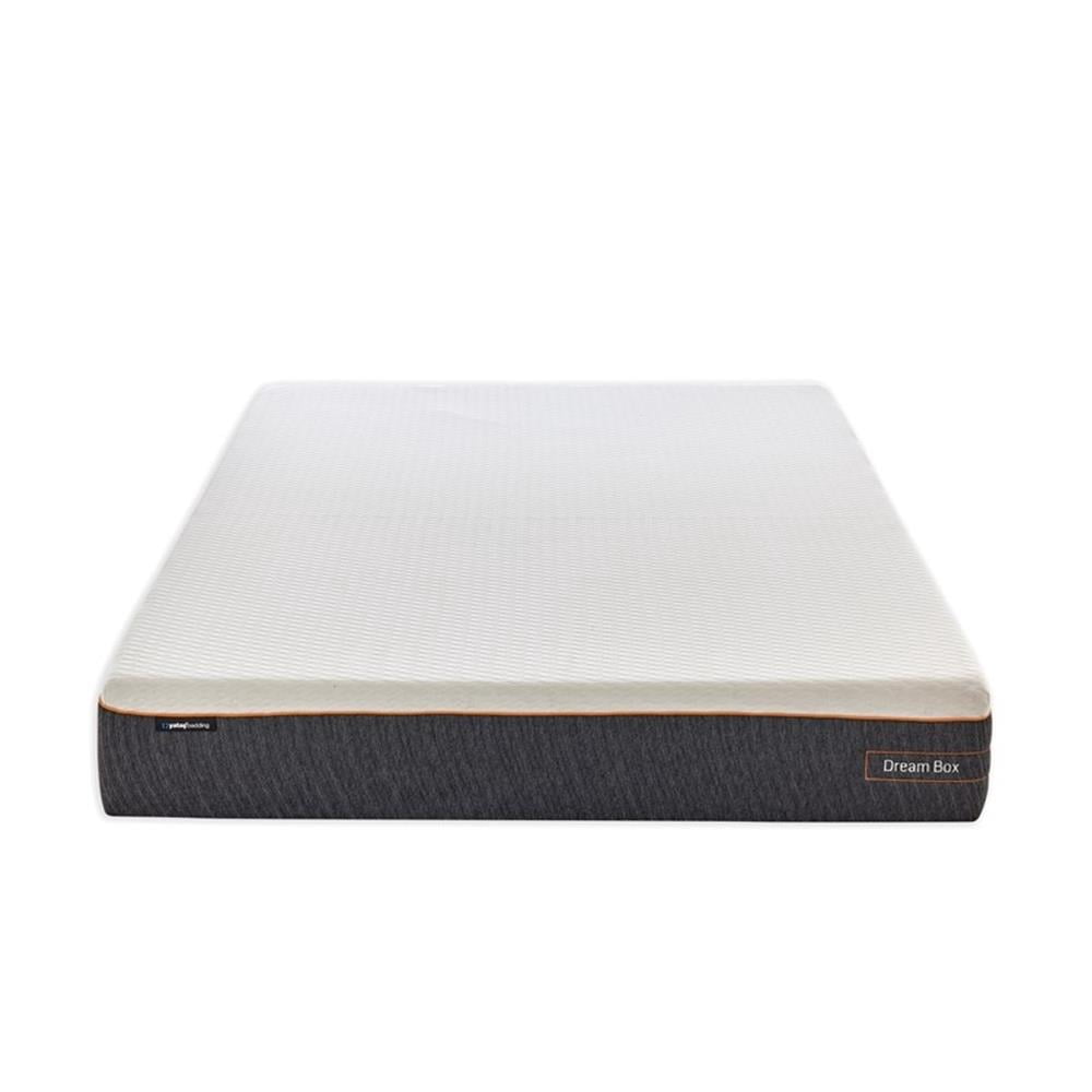 Yatas Bedding Dream Box 39" x 75" Pro Twin Fabric Spring Mattress in White
