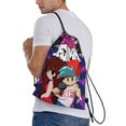 thumbnail image 3 of Friday Night Funkin' Drawstring Backpack, Lightweight Gym Bag, Water-Resistant String Bag for Sports, Travel, Swimming, Beach, 3 of 9