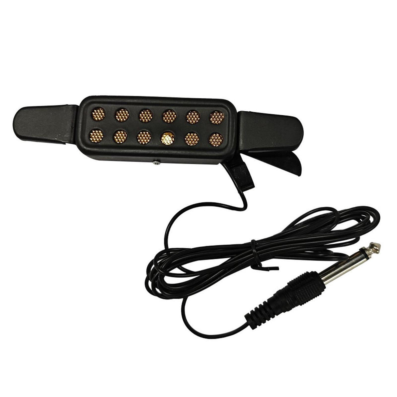 Soundhole Guitar Pickup Electric Transducer Durable Metal for Player Amplifying on Stage Acoustic Guitar