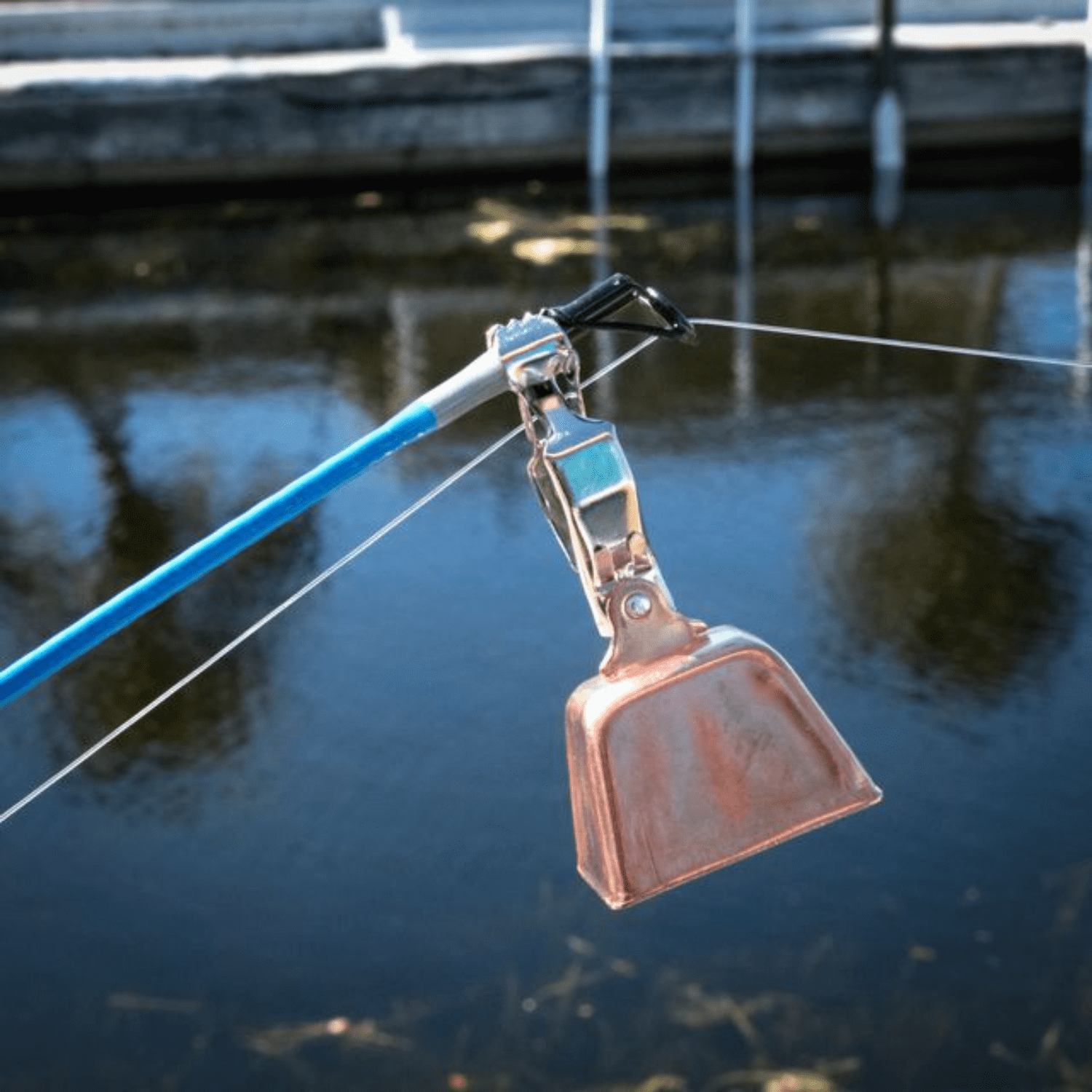 Tsunami Copper Fish Alert Bells, 2-Pack
