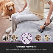 Eureka Powerful Upright Vacuum Cleaner for Home Pet Hair, Lightweight Household Upright Vacuum for Carpet and Hard Floor, MaxSwivel Pro NEU350 with Pet Tool