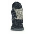 thumbnail image 3 of BRUCERIVER Women's Snowflake Knit Acrylic Mitten with Fleece and Thinsulate, Black, S, 3 of 4