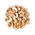 Dry Roasted Cashew Halves and Pieces with Himalayan Salt, 2 Pounds
