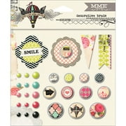 My Minds Eye Find Your Wings & Fly Decorative Brads-Up & Away