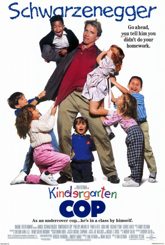 Kindergarten Cop (1990) 27x40 Movie Poster