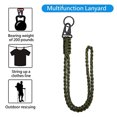 thumbnail image 4 of Sportteer Heavy Duty Paracords Keychain Rust-proof Keychain Portable Braided Lanyard for Outdoor Activities Heavy Duty Paracords Lanyard with Buckle Keychain, 4 of 10