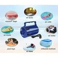 thumbnail image 3 of Electric Air Pump for Inflatable Pool Toys - High Power Quick-Fill Air Mattress Inflator Deflator Pump for Pool Float Raft Airbed with 3 Nozzles, 320W, 110V AC, 1.6PSI, Air Flow 26CFM, 3 of 7
