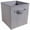 Light Gray, variant on Foldable Storage Bins Fabric Cube Organizer with Handles for Closet Shelves Bedroom Home Organization and Storage Solutions Collapsible Storage Box