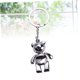 thumbnail image 3 of IDEANATEGRATE Llavero Con Oso Plateado De Metal Para Llaves Y Accesorios De Regalo, 3 of 8