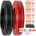 thumbnail image 1 of Wire Xaugiry calibre 8 (25 pies rojo+25 pies negro) CCA Copper, 1 of 8