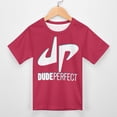 thumbnail image 6 of Dude Perfect T-Shirt for Boys And Girls, Funny Short Sleeve Shirts for Kids, 3D Print Novelty Graphic Tee Shirt, Comfortable Breathable Fabric, 6 of 10