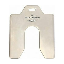 Manufacturer Varies Slotted Shim 5 x 5" x 0.001", Pk20 36D757