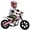 Pink, variant on ICEEIF 24V 300W Kids Electric Bike, Electric Dirt Bike with Flashing LED Lights, 2 Speed Settings, Music Function, for Boys Girls Ages 6+,Red