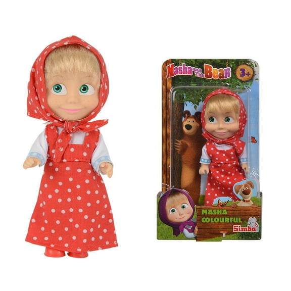 Masha and the Bear Masha Mini Doll 12cm Red