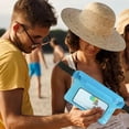 thumbnail image 4 of Fnochy Back to School Waterproof Waist Pouch | Beach Accessories Fanny Pack for Swimming Snorkeling Sailing Kayaking Beach Pool Water Parks | Keep Your Phone Wallet Safe and Dry (Blue), 4 of 5