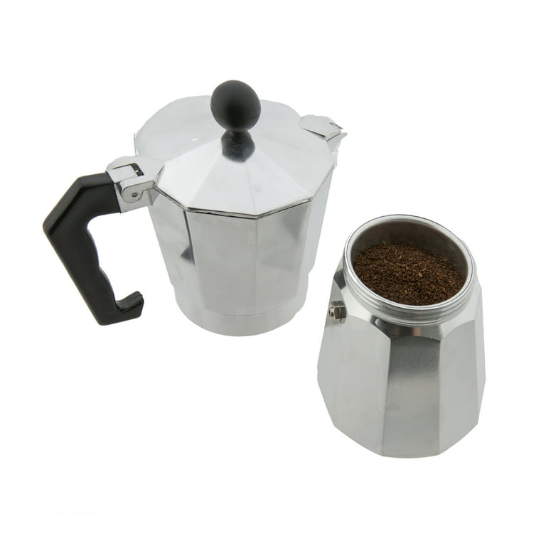 Primula Aluminum 1 Cup Stovetop Espresso Maker - Polished 