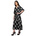 thumbnail image 2 of Moomaya Womens Long Beach Kaftan Beachwear Bikini Coverup Dress Kaftan Plus Size - 2XL-3XL, 2 of 6