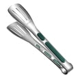 thumbnail image 4 of Compact Serving Tongs Small Food Cooking Tongs Kitchen Tongs Stainless Steel Metal Long Heavy Duty And Ergonomic Perfect For Kitchen Stainless Steel Tongs Kitchen Gadgets Dishwasher 9 Inch(sili, 4 of 4