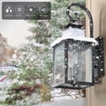 thumbnail image 5 of Outdoor Wall Lantern, Porch Lights Wall Mount Lamps Waterproof Aluminum With Frosted Glass, for Outside House Deck Patio Garage Lighting, 1pcs, 5 of 9