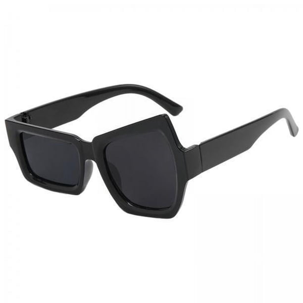 Paquete de 5-6 gafas de sol de fiesta vintage asimétricas para hip hop 5 piezas