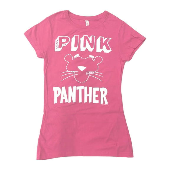 Womens Pink Panther Short Sleeve Top Tee Shirt T-Shirt Small