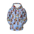 thumbnail image 2 of Youth Cartoon Hoodie Fashion Long Sleeve Kids Pullover Coat Casual Hoody Hooded Sweatshirts for Boys Girls, 2 of 8