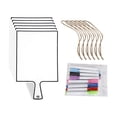 thumbnail image 3 of Tablero de respuestas de borrado , accesorios de enseñanza portátiles, juguete educativo de escritura con 247x148cm, 3 of 8