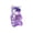 Purple, variant on Purple Glitter Bear Squishy Toy with Slow Rising Design, 3 Inch, Purple, for Students, Relaxation Relief Squeeze Toy
