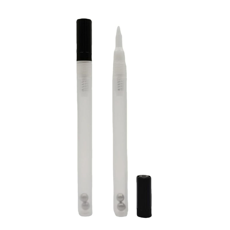 2x2sizes Plastic Empty Pen Rod Refillable Paint Pen Shell Barrels