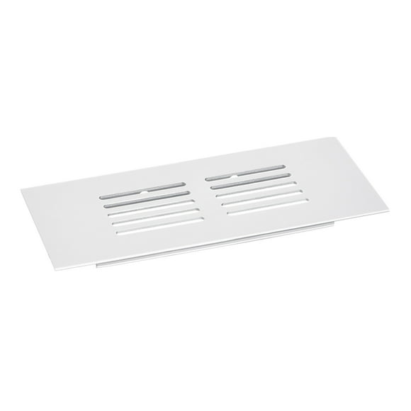 Unique Bargains Air Vents Cover, 1Pcs 100 x 50mm Aluminum Alloy Mesh Air Return Vent Cover, Louvered Ventilation Grille (Silver)