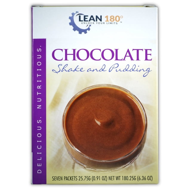 Lean 180 - Delicious High Protein Pudding(Pack of 2), Diet Friendly, Great Breakfast, Snack or Low Cal Meal Replacement