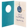 thumbnail image 2 of American Greetings Father's Day Card for Dad with Keepsake (Number One Dad), 2 of 5