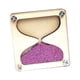 thumbnail image 3 of Accesorio de reloj de arena de madera para tablero de actividades, material práctico para enseñar habilidades para viajes Rosa oscuro, 3 of 7