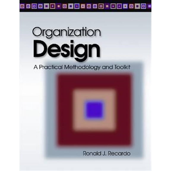 Pre-Owned Organization Design: A Practical Methodology and Toolkit (Paperback) by Ronald J Recardo