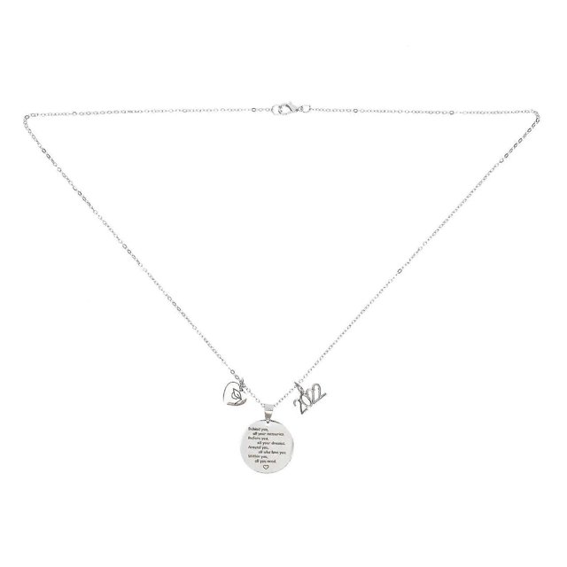 Collar de acero inoxidable como regalo de graduación para la temporada de graduación de 2022