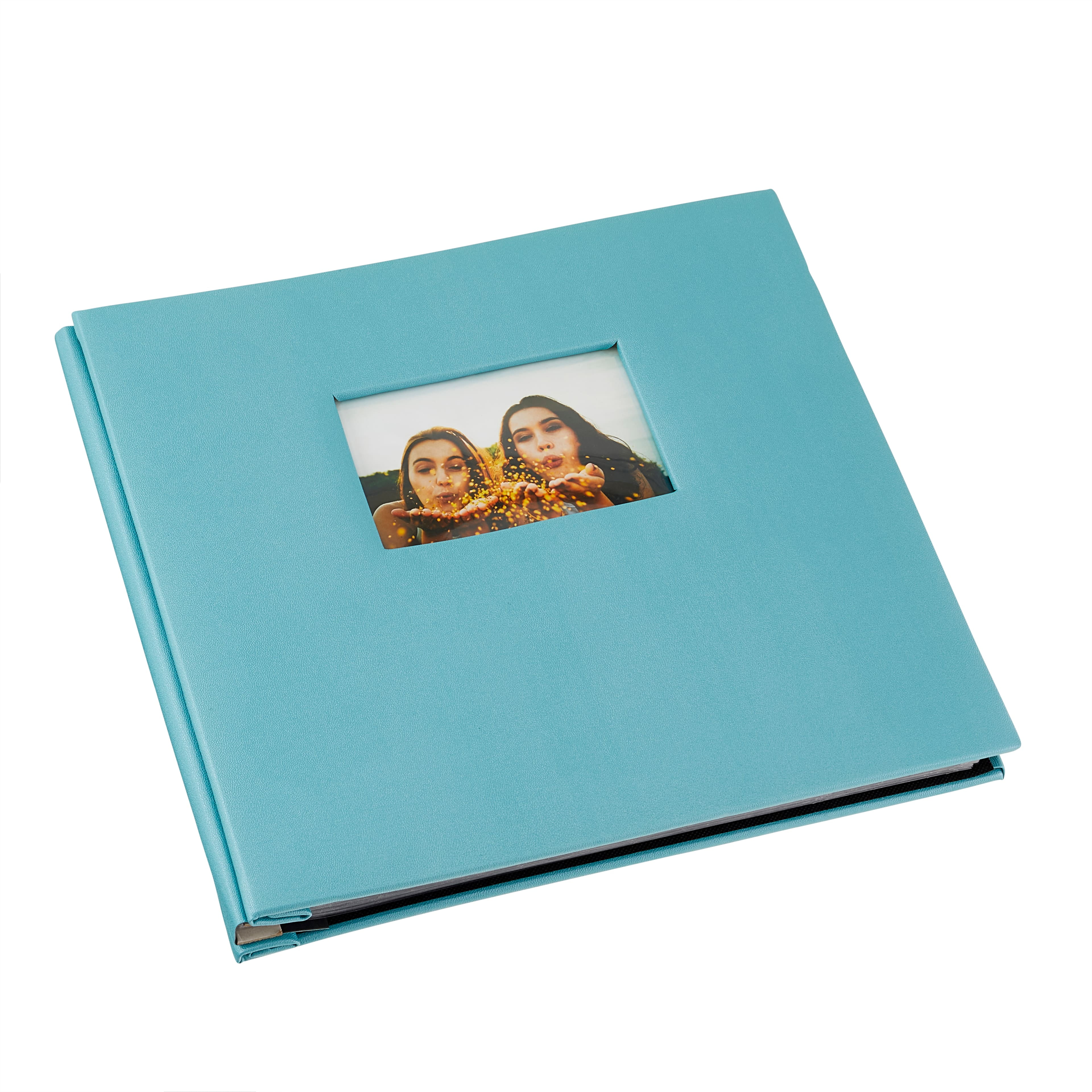 12" x 12" Blue Mega Scrapbook by Recollections - 50 Page DIY Photo Album for Weddings - Birthdays - Anniversaries - and Family - Bulk 6 Pack