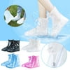 Toyfunny Waterproof Shoes Boot Cover Zipper Rain Shoe Covers High-Top Anti-Slip Shoes