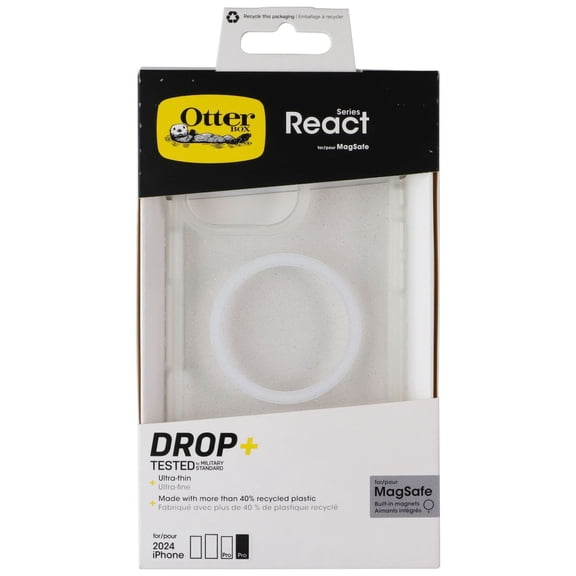 OtterBox React Series Case for MagSafe for Apple iPhone 16 Pro Max - Stardust