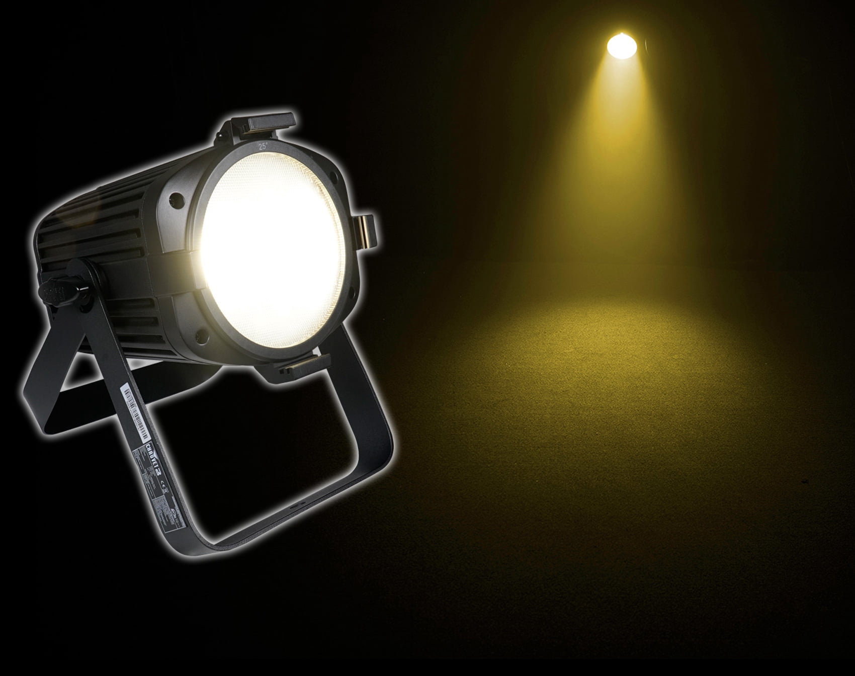 2 Chauvet EVE P-100 WW Warm White D-Fi USB DMX Wash Stage Video Broadcast Lights