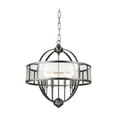 thumbnail image 1 of 8 Light Up Chandelier with Gray finish, 1 of 1