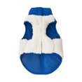 thumbnail image 2 of Vibrant Life Dog and Cat Clothes, Sherpa Contrast Yoke Pet Jacket, Blue, XS, 2 of 8