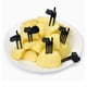 thumbnail image 3 of 6 uds. Palillos de comida para gatos negros para cócteles de frutas, tenedores para fiambrera Bento, decoración, accesorios para fiestas, 60MM, 3 of 5